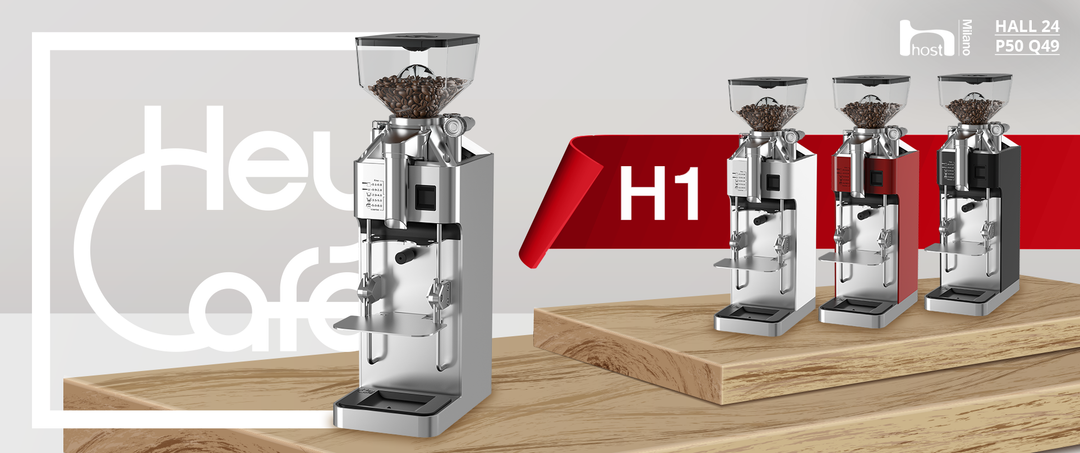 HeyCafé coffee grinders at HOST Milan