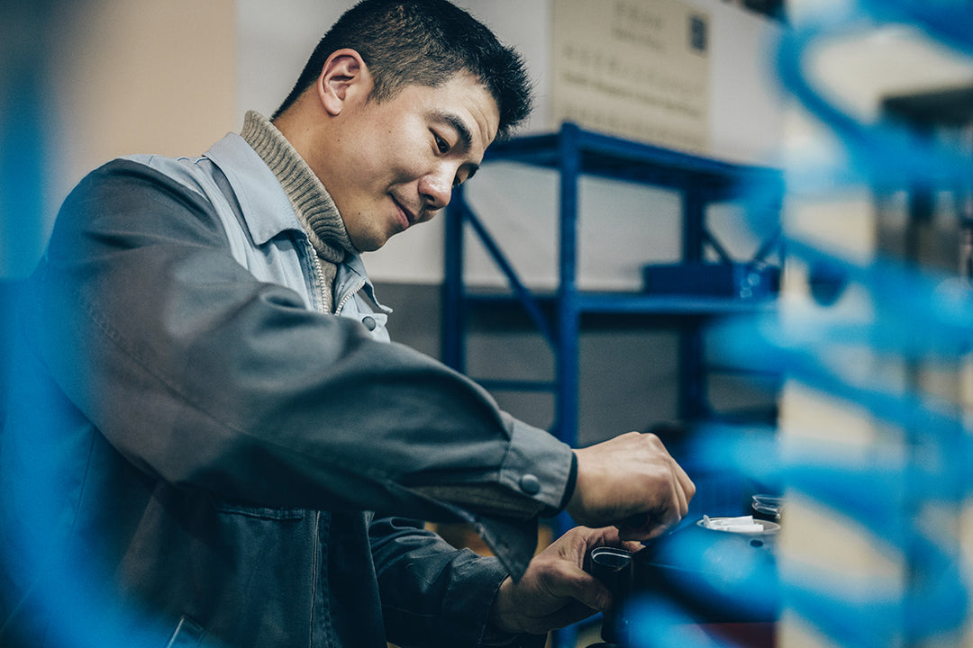 HeyCafe Employee in Production Facility